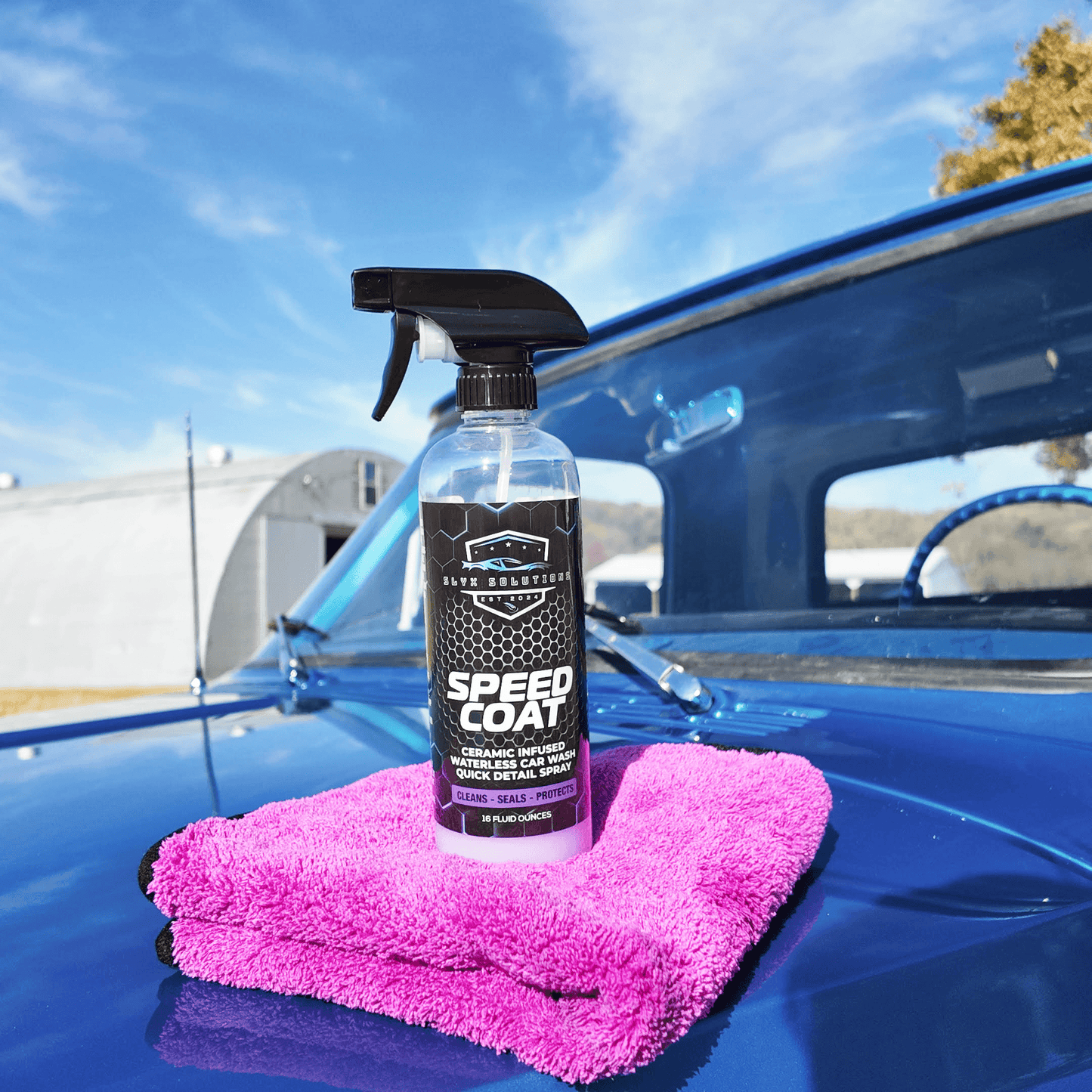 Speed Coat - Ceramic Infused Waterless Car Wash & Quick Detail Spray image 1