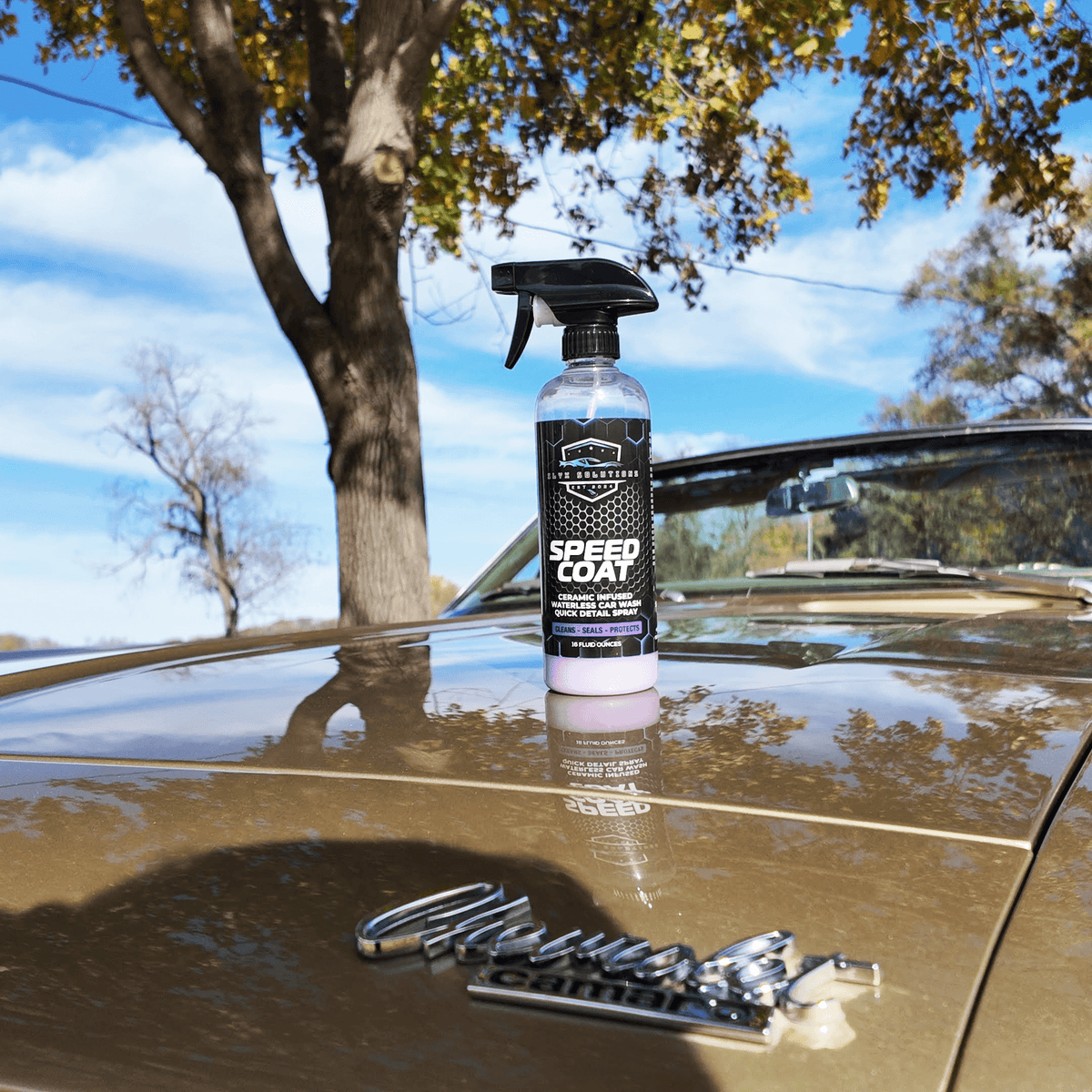 Speed Coat - Ceramic Infused Waterless Car Wash & Quick Detail Spray image 2