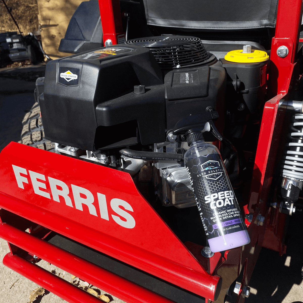 Speed Coat - Ceramic Infused Waterless Car Wash & Quick Detail Spray image 4